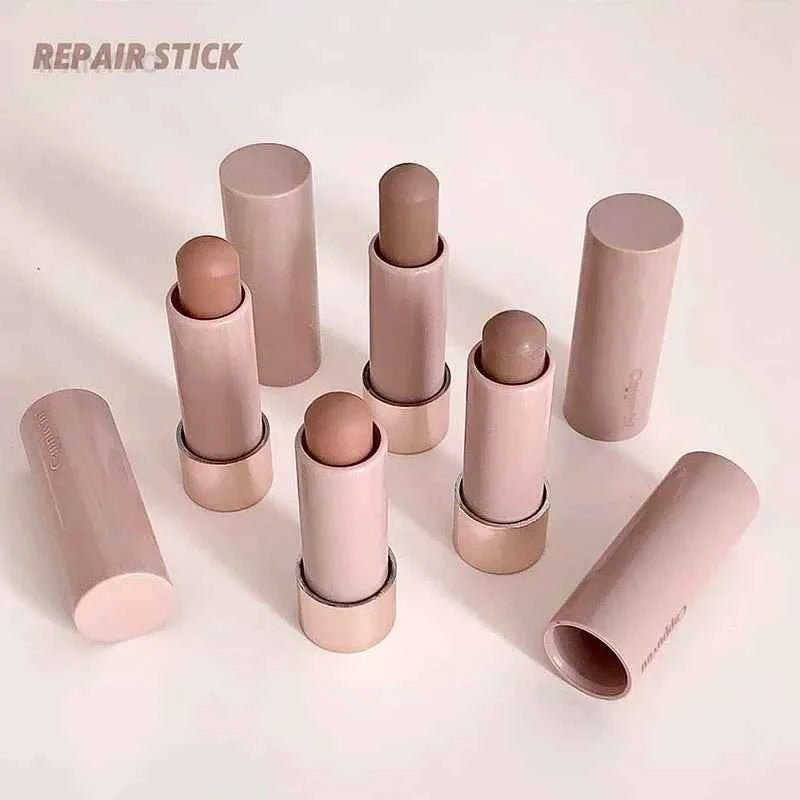 Gray Brown Bronzer Contouring Stick Waterproof Cream Texture Moisturizing Shadow Contouring Pen Face Concealer Cosmetics Makeup.