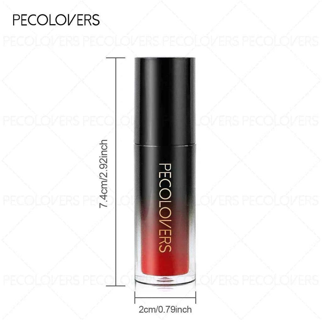Christmas 1PC Matte Velvet Liquid Lipstick - Non-Sticky Waterproof, Ideal Gift