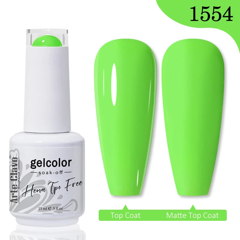 Arte Clavo Hema Free TPO Free UV Gel Nail Polish Semi-Permanent Nail Art Manicure Soak off Nail Varnish Nail Supplies - Beauty Collection Studio