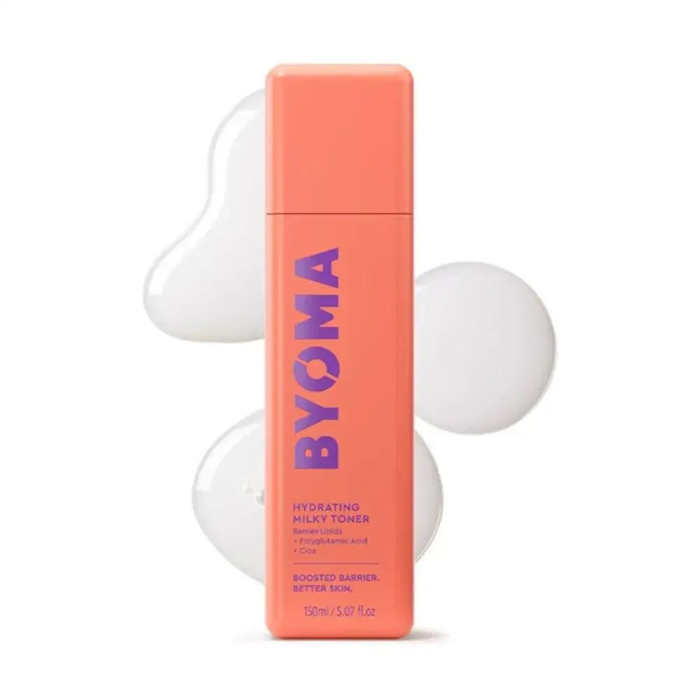 BYOMA Hydrating Milky Toner Moisturizing Gel Cream Phyto-Mucin Glow Serum Hydrating Recovery Oil/Serum Strengthens Skin Barrier - My Vixen Vault