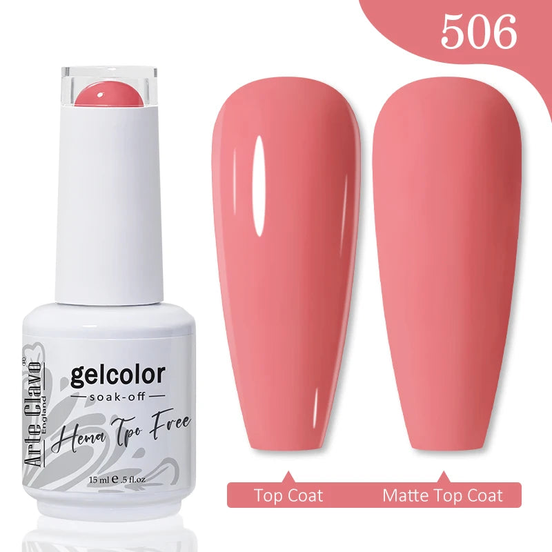 Arte Clavo Hema Free TPO Free UV Gel Nail Polish Semi-Permanent Nail Art Manicure Soak off Nail Varnish Nail Supplies - Beauty Collection Studio