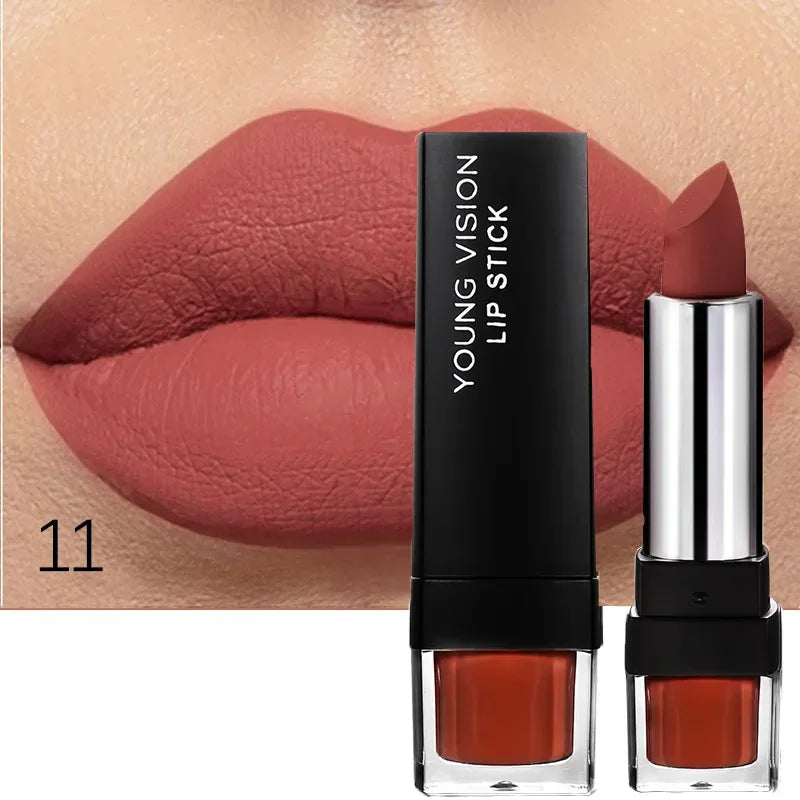 6-Color Matte Lipstick , Non-Fading, Non-Stick Cup Long-Lasting Velvet Finish, Smooth Matte Lip Color Waterproof Smudge-proof - My Vixen Vault