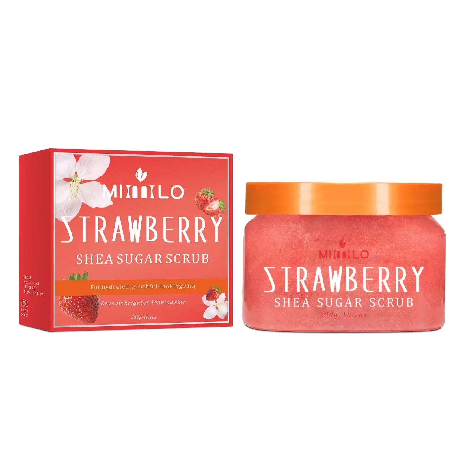 SHEA SUGAR SCRUB, exfoliating scrub, smooth and beautiful skin, moisturizing and nourishing care, can be used on the whole body.