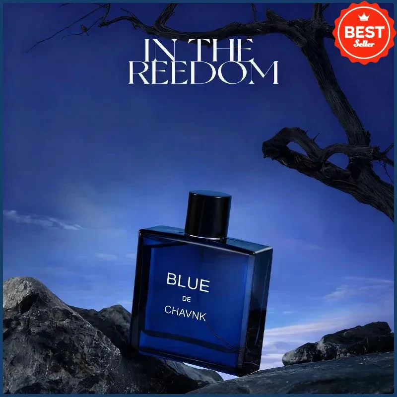Blue de Chavnk Inspired Perfume for Men, 100ML Original Woody Aromatic & Fresh Citrus Fragrance, Long Lasting Versatile Scent - My Vixen Vault