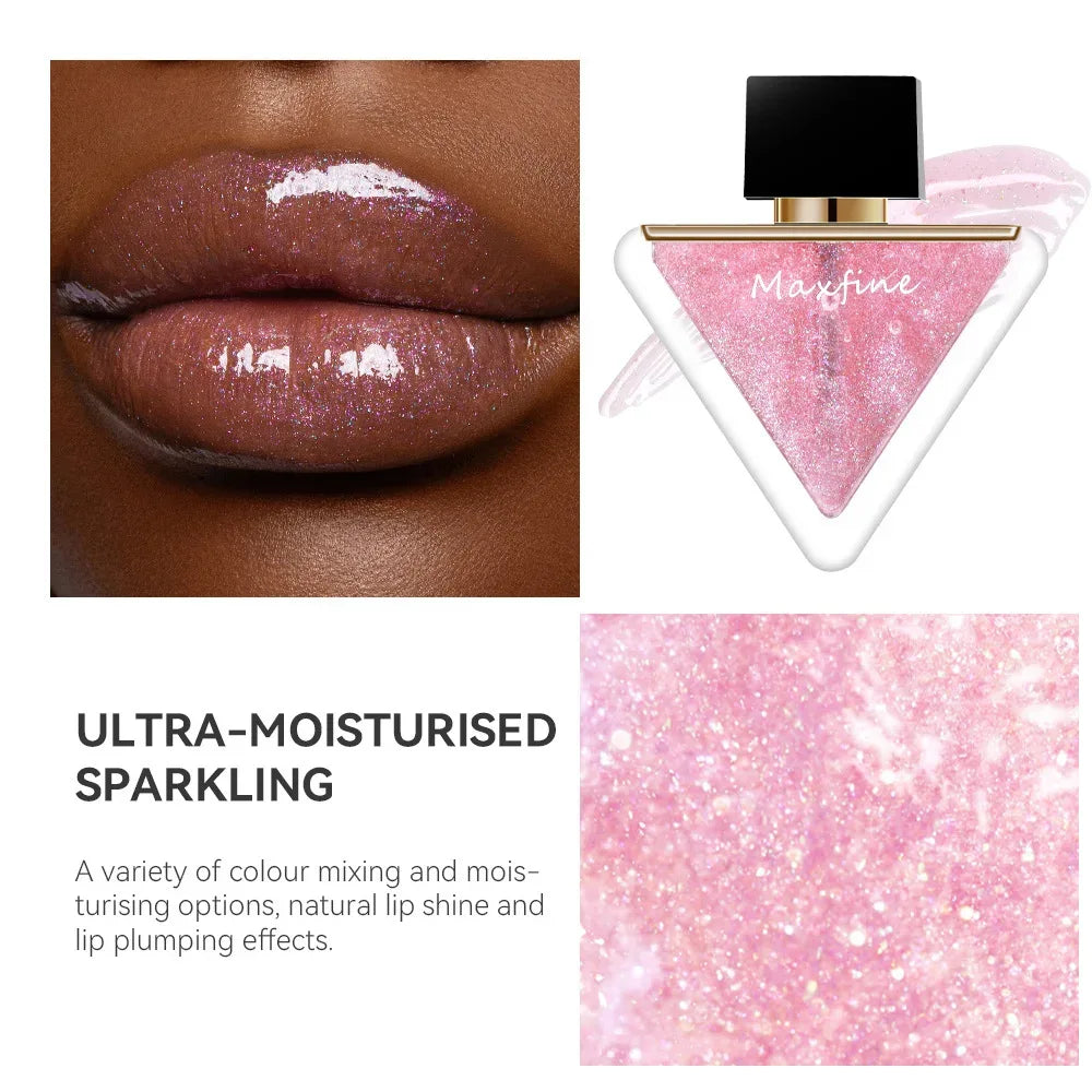 Clear and translucent lip gloss, not easy to fade, pure and desired. White water lip gloss, pearl like and fine shimmering lipst - My Vixen Vault