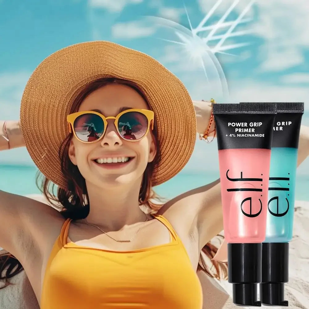 Power Grip Primer Gel Hyaluronic & 4% Niacinamide Brightening Acid Hydrating Long-lasting Moisturizing Wear Makeup Cosmetics - My Vixen Vault
