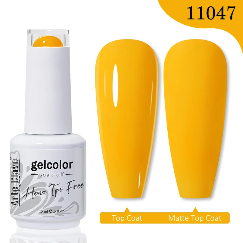 Arte Clavo Hema Free TPO Free UV Gel Nail Polish Semi-Permanent Nail Art Manicure Soak off Nail Varnish Nail Supplies - Beauty Collection Studio