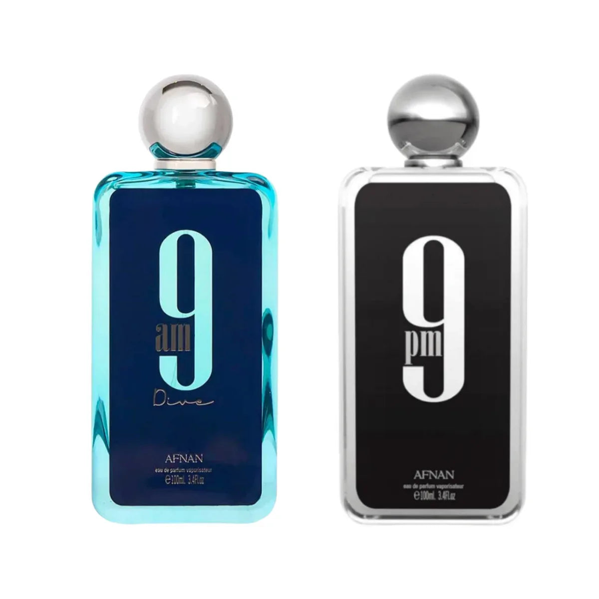 100ml Afnan 9AM 9PM Eau de Parfum Elixir Unisex Men's Cologne Spray Perfume High-end Long-lasting Arabic Perfume - My Vixe...