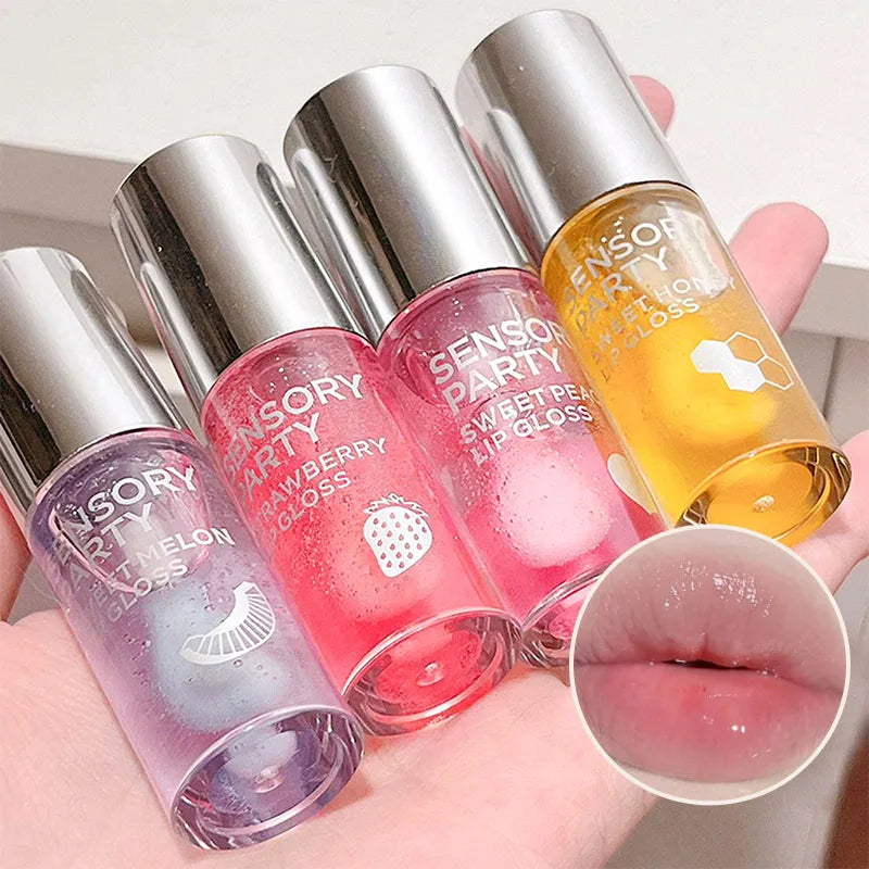 Sweet fruit pulp Toot Lip Gloss Fade lip lines moisturizing Lip oil New lipstick - Beauty Collection Studio