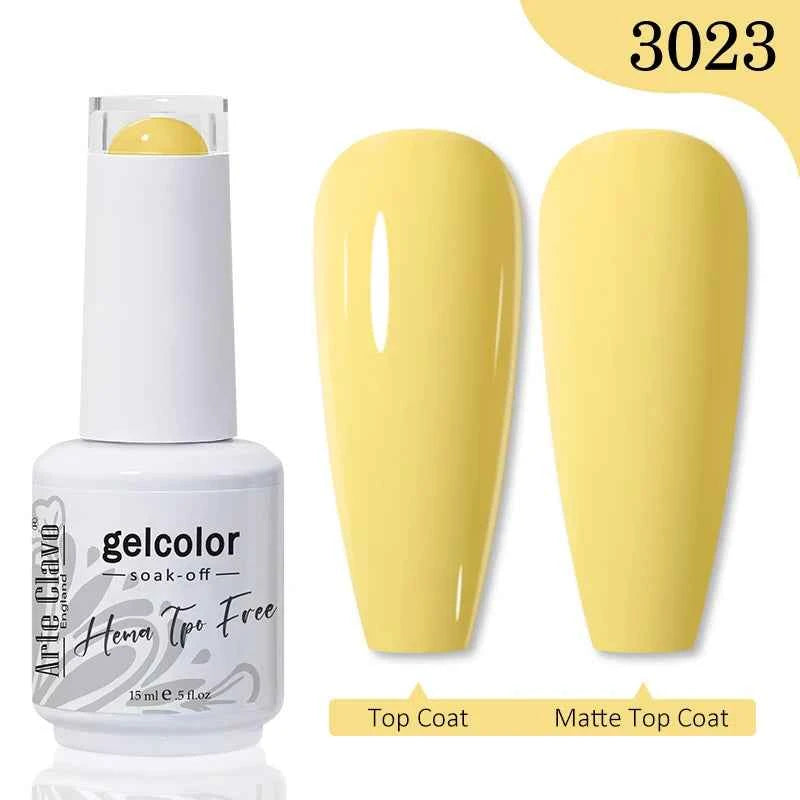 Arte Clavo Hema Free TPO Free UV Gel Nail Polish Semi-Permanent Nail Art Manicure Soak off Nail Varnish Nail Supplies