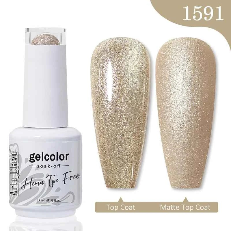 Arte Clavo Hema Free TPO Free UV Gel Nail Polish Semi-Permanent Nail Art Manicure Soak off Nail Varnish Nail Supplies