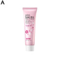 LAIKOU Japan Sakura Essence Cream Cherry Blossom Facial Cream Moisturizing Shrink Pores Cosmetics Collagen Skin Care