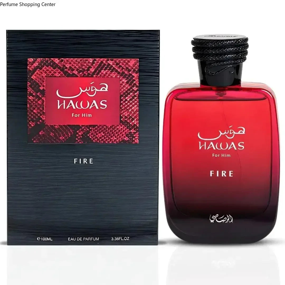 RASASI Hawas pheromone men's perfume, men's cologne, suitable for any occasion, 3.4oz lasting fragrance, Christmas gift - My Vixen Vault