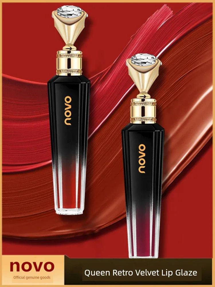 Novo Velvet Matte Diamond White Student Lip Lacquer - My Vixen Vault