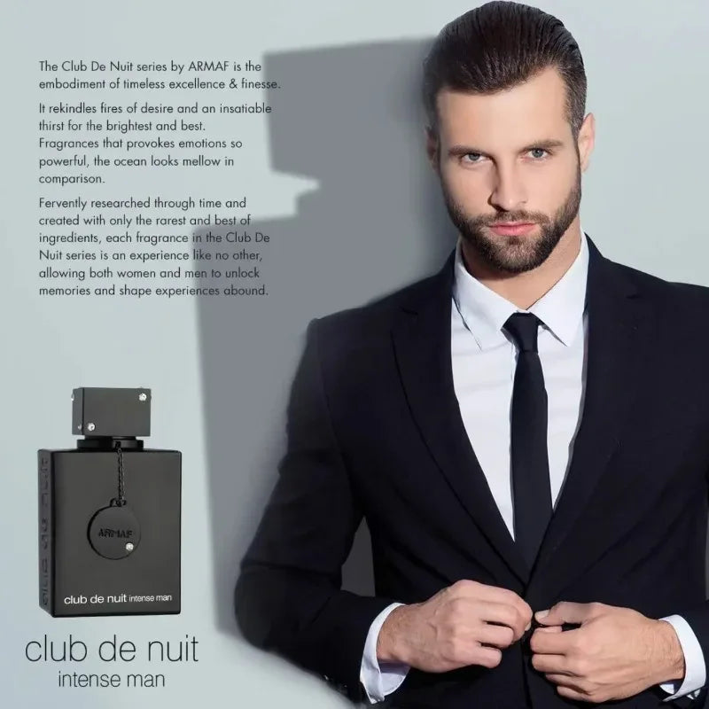 Armaf Club De Nuit Intense Man Eau De Toilette 3.6 Ounce Woody Spicy EDP Perfume Air Type Long Lasting Unisex Cologne Men&Women - My Vixen Vault