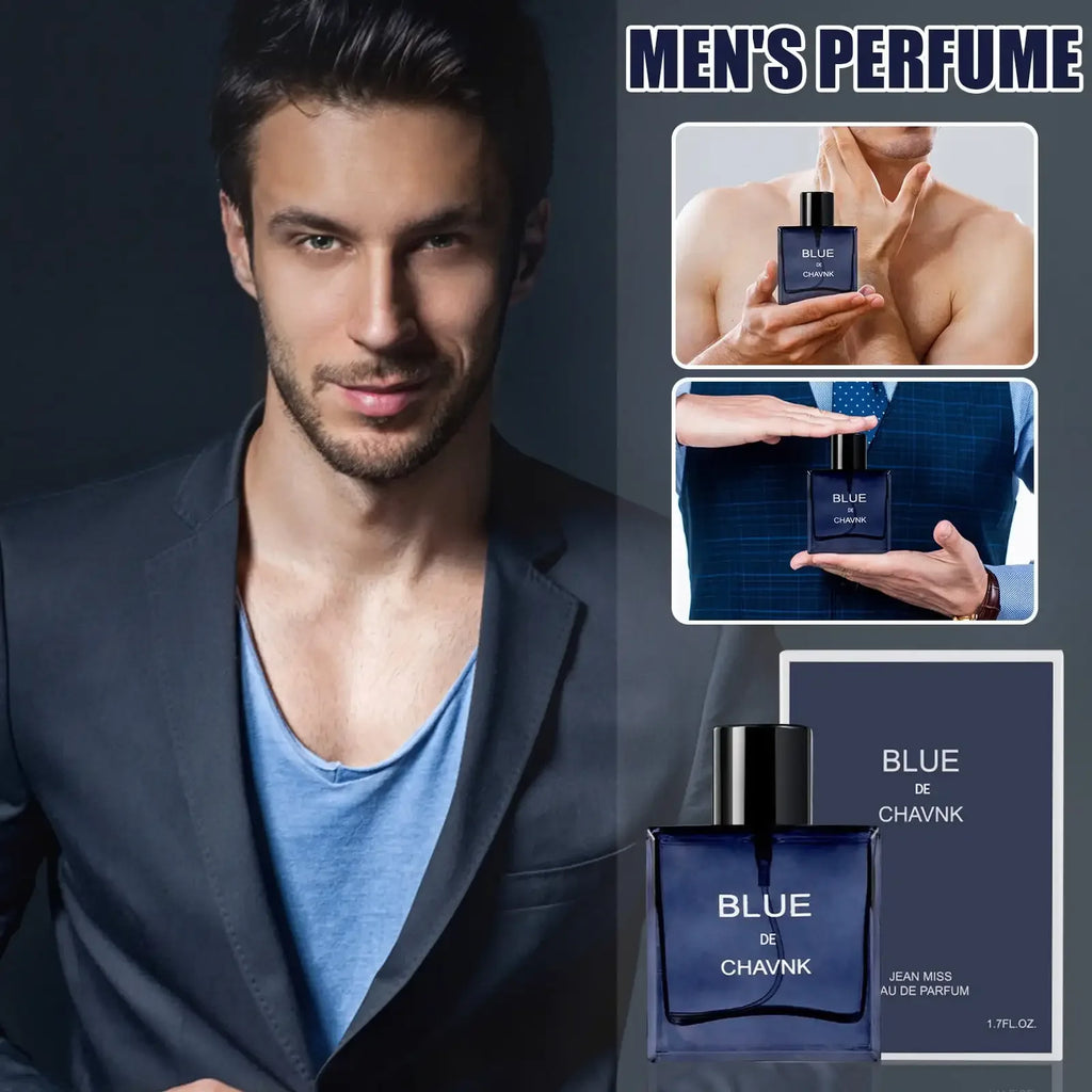 30ml Classic BLUE DE CHAVNK EAU DE PARFUM Pheromone Perfume Sky Blue HOMME SPORT Glamour Fragrance Body Spray for Men Gentlemen - My Vixen Vault