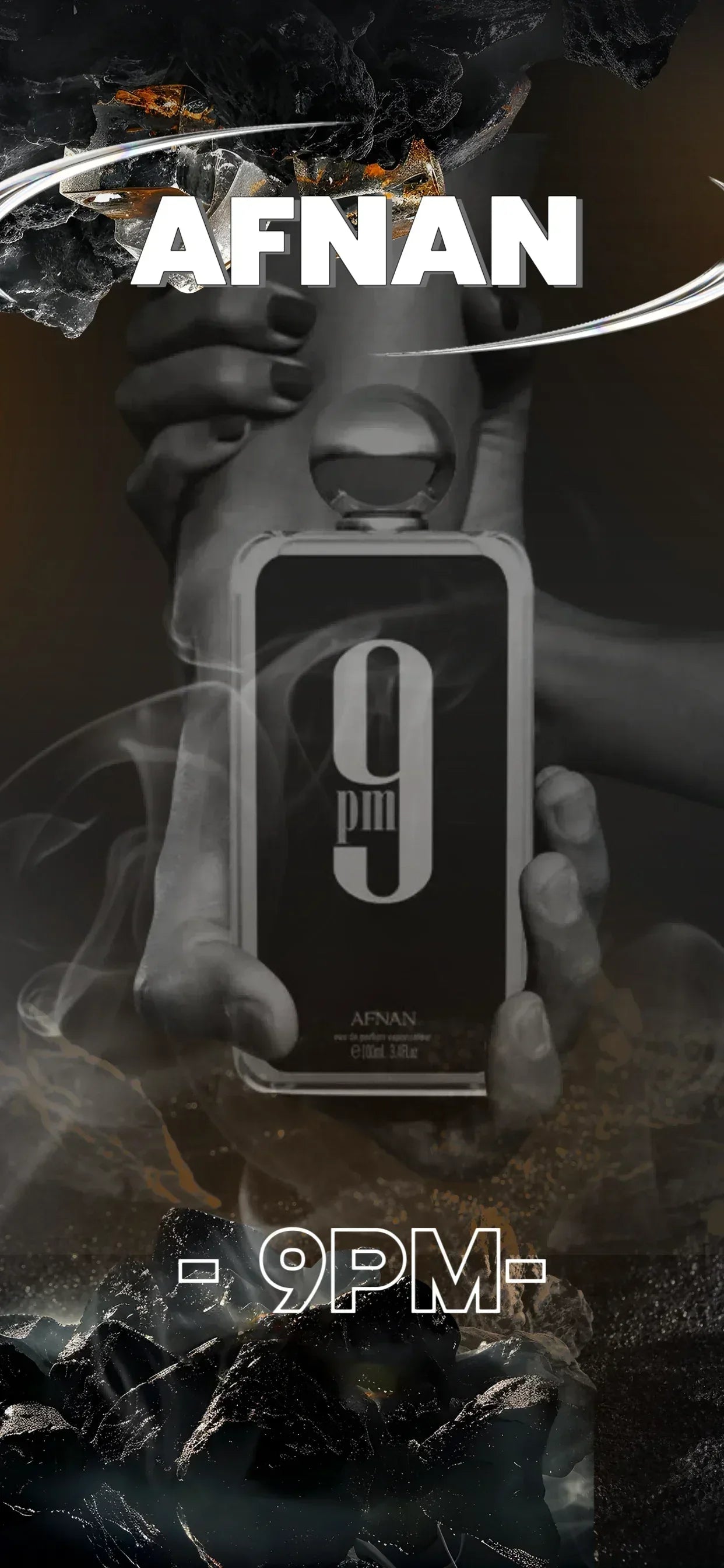 Original Afnan 9PM Eau de Parfum, Inspired Luxury Fragrance for Men, Sweet Vanilla & Amber Scent, Long Lasting Niche Perfume - My Vixen Vault