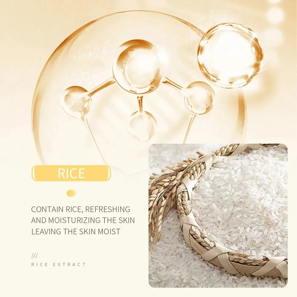 BIOAQUA Rice Raw Pulp Facial Cleanser Face Wash Foam skincare Moisturizing Skin Brightening Rejuvenation Face Cleanser Skin Care - My Vixen Vault