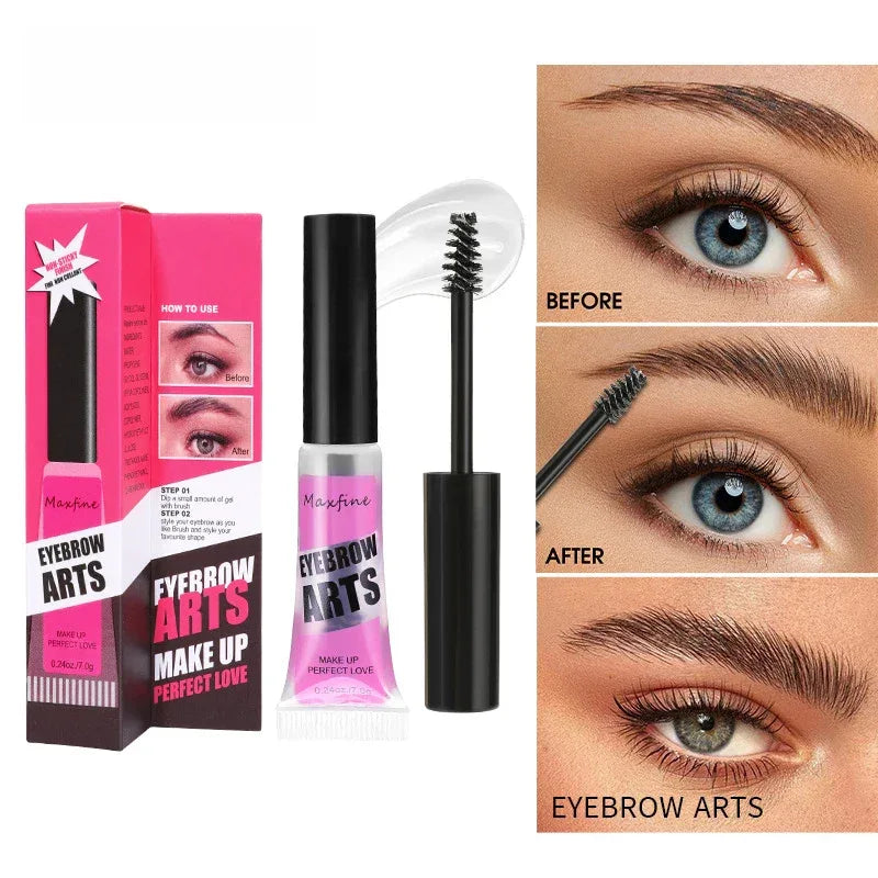 Eyebrow Gel Long-lasting Fixed Eyebrow Waterproof Quick-dry Hose Transparent Eyebrow Gel Makeup Eye Makeup - My Vixen Vault