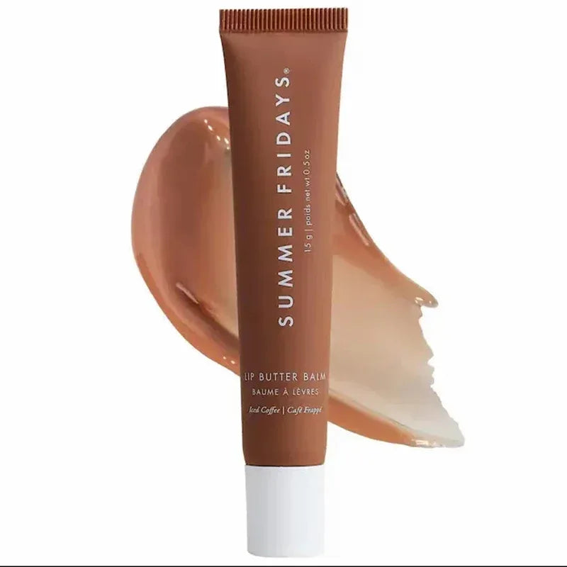 Summer Fridays Lip Balm Moisturizing Mirror Lip Gloss Lip Vanilla Pink Sugar Coffee Cake Smell Lipstick Transparent Oil Makeup - My Vixen Vault