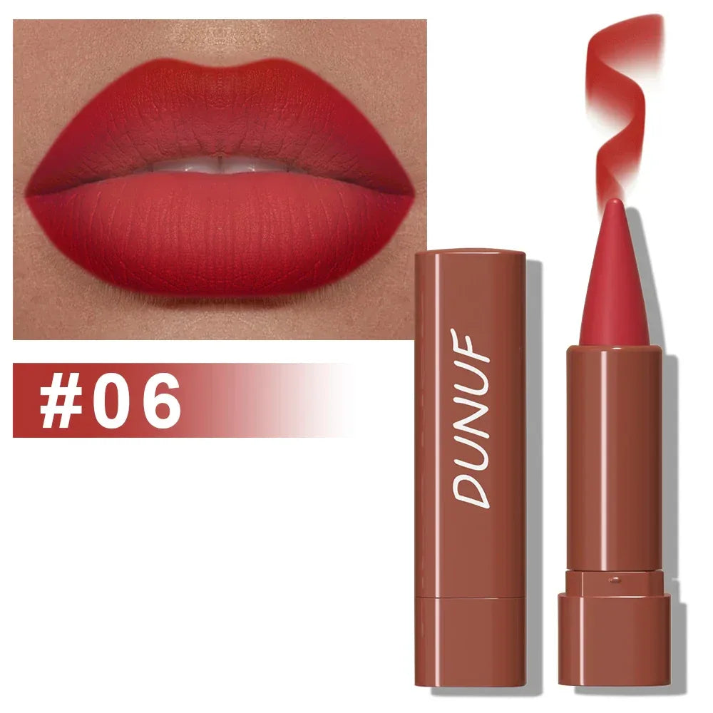 Gradient Lip Liner Pen with Matte Velvet Finish Smooth Application Lipstick for Defined and Elegant Lips - My Vixen Vault