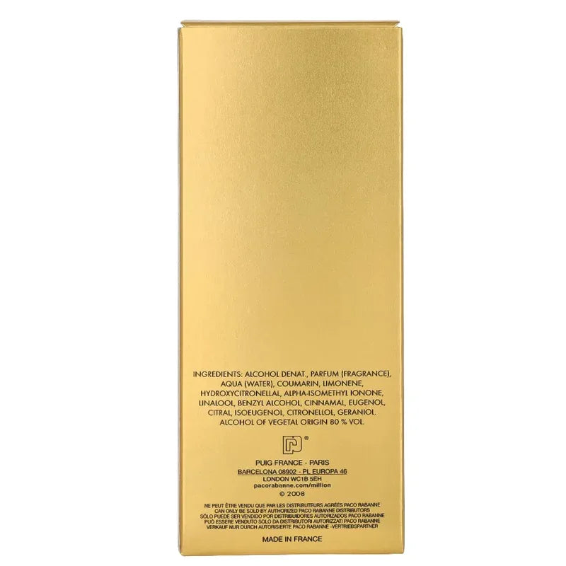1 Million By Paco Rabanne For Men's Eau De Toilette TESTER 3.4 fl oz 100 ml Men's Cologne New in Box USA - My Vixen Vault - 