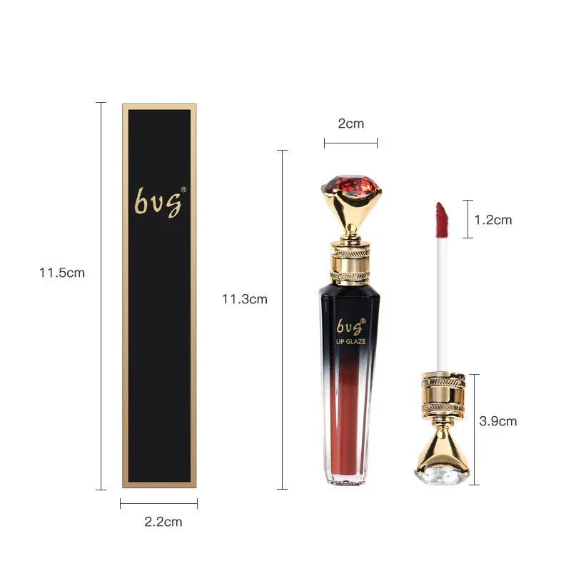 Lip Gloss Durable Moisturizing Waterproof Non-fading Non-stick Cup Color Durable Velvet Matte Lip Gloss Cosmetics For Women - My Vixen Vault