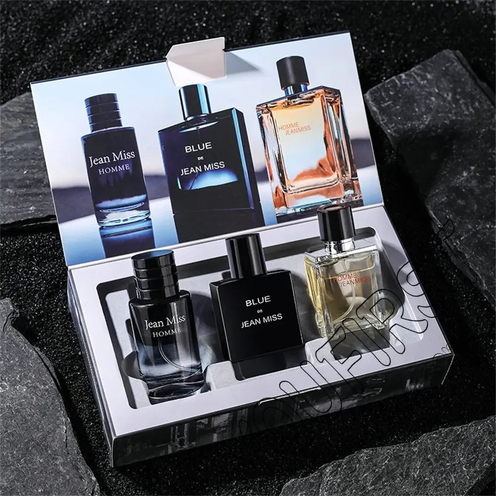 High Quality Men Perfume Hombre 90ml Gift Box 3pcs Set Colognes Scent Fascination Man Perfumes Masculinos Lasting Parfum Heren - My Vixen Vault