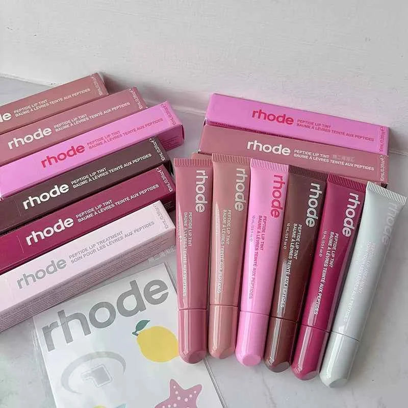 Rhode Glazing Mist Moisturizing Face Spray Essence Water Facial Cleanser Cream Powder Blush Blusher Lip Gloss Lipsitck Makeup.