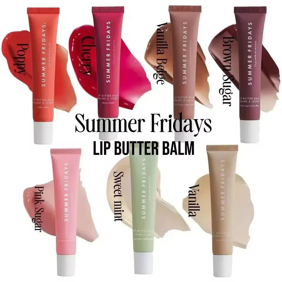 Summer Friday's Lip Balm Moisturizing Mirror Lip Gloss Lip Vanilla Pink Sugar Coffee Cake Smell Lipstick Transparent Oil Makeup - My Vixen Vault
