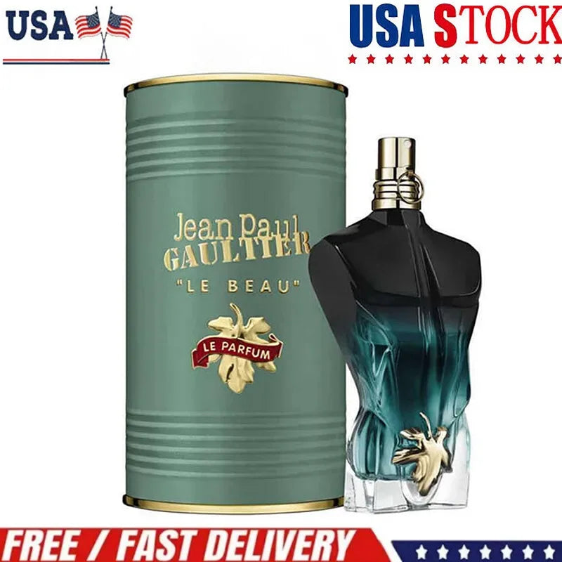 Jean Paul Gaultier Les Males De Le Beau Le Parfum Eau De Parfum Intense 125 ml / 4.2 oz Long Lasting Cologne Spray Fragrances.