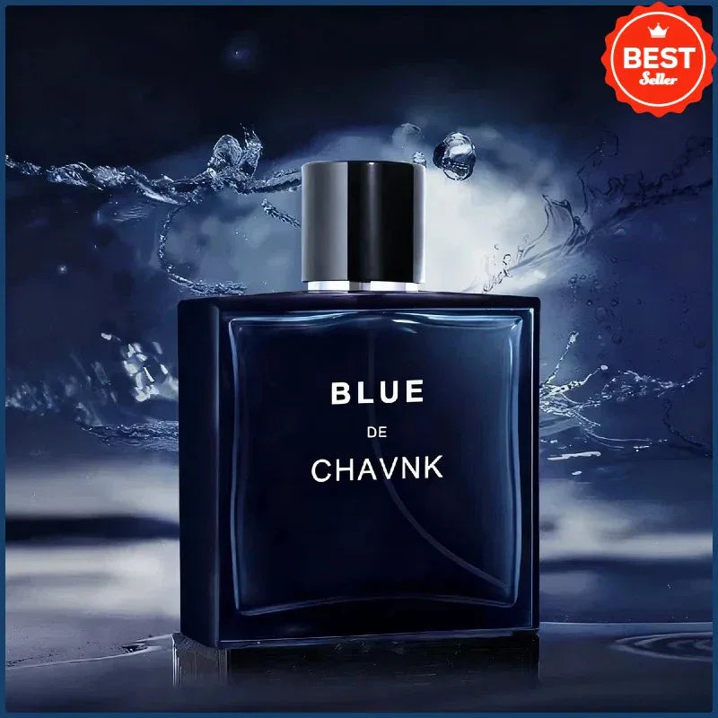Blue de Chavnk Inspired Perfume for Men, 100ML Original Woody Aromatic & Fresh Citrus Fragrance, Long Lasting Versatile Scent - My Vixen Vault