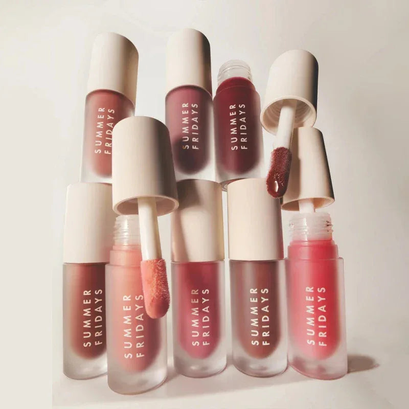 Summer Friday's Lip Balm Moisturizing Mirror Lip Gloss Lip Vanilla Pink Sugar Coffee Cake Smell Lipstick Transparent Oil Makeup - My Vixen Vault