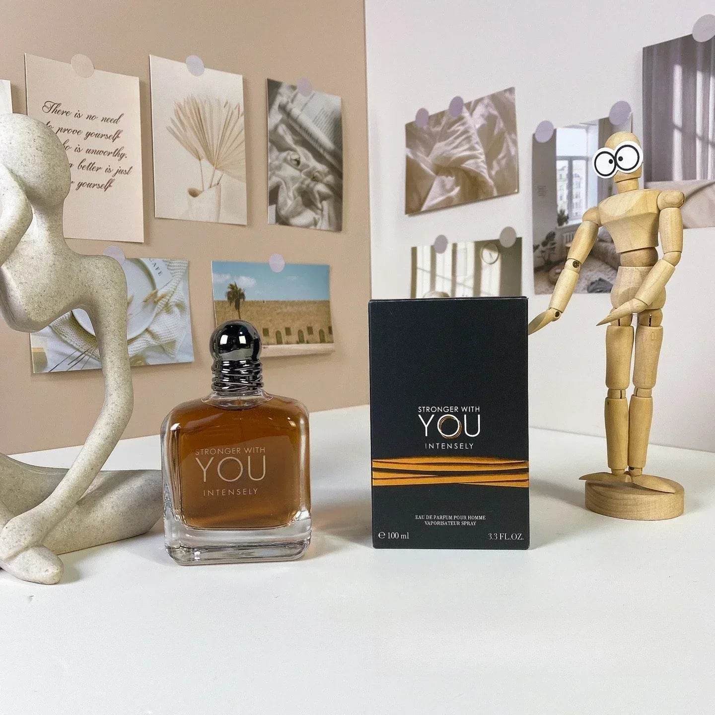 Stronger With You Perfume Absolutely Intense Scent, 100ML Original Luxury Men's Cologne, Famous Brands Long Lasting Fragra...