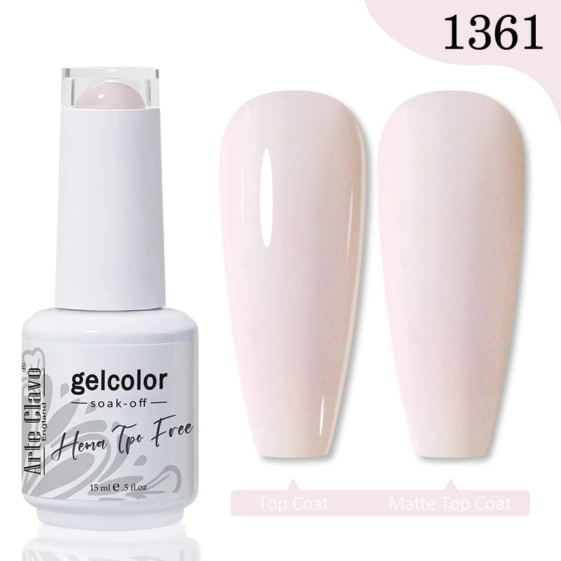 Arte Clavo Hema Free TPO Free UV Gel Nail Polish Semi-Permanent Nail Art Manicure Soak off Nail Varnish Nail Supplies - Beauty Collection Studio