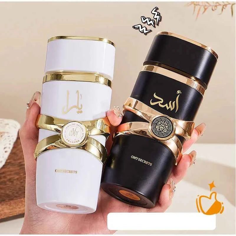 Arabian Neutral Gilded Perfume Fresh Floral Woody Lasting Fragrance Romantic Date Daily Perfume Charm Elegant Spray Ball Perfume.