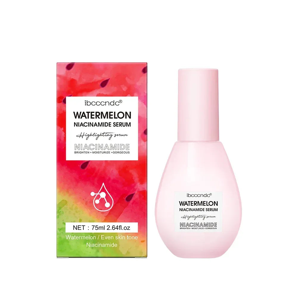 New Watermelon Glow Niacinamide Dew Drops Serum Makeup Primer Cream Lightweight Facial Serum & Priming Liquid Brightner - My Vixen Vault