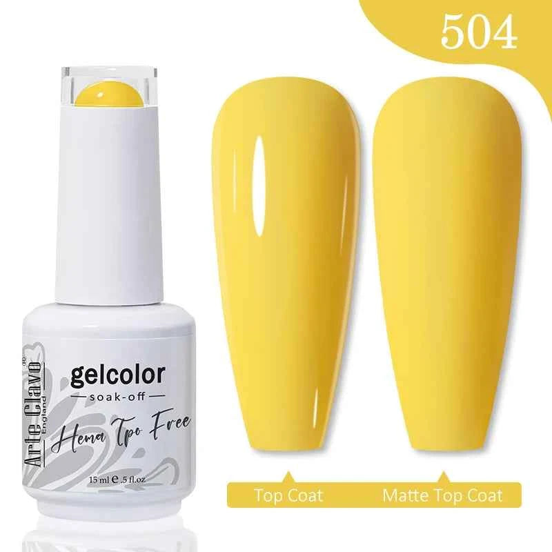 Arte Clavo Hema Free TPO Free UV Gel Nail Polish Semi-Permanent Nail Art Manicure Soak off Nail Varnish Nail Supplies