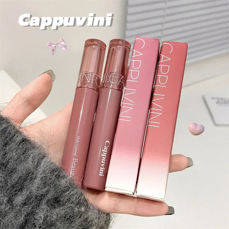Waterproof Mirror Jelly Lip Glaze 6 Colors Water-light Lip Gloss Long Lasting Moisturising Glossy Red Tint Lips Makeup Cosmetics - My Vixen Vault