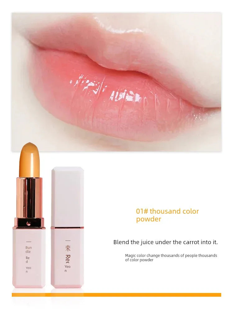 Carrot Color-Changing Lipstick for Pregnant Women, Long-Lasting Moisturizing, Non-Fading, Non-Stick Cup, Moisturizing and Hydrating for Women, Prevents Dryness and Cracking - My Vixen Vault