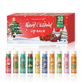 Christmas gift box, lip balm 30PCS/box lip balm set, durable moisturizer, Christmas gift, women's gift, party gift.