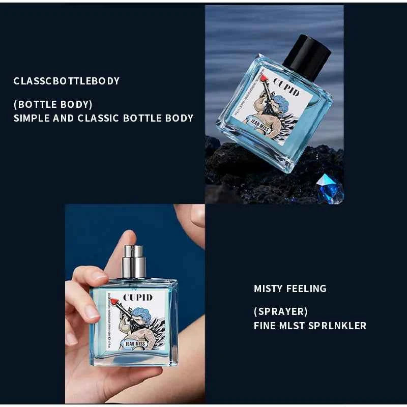 Cupid Perfume For Men Long Lasting 48h, Fougere Fragrance Eau De Toilette, Romantic Date Cologne, Masculine Scented Perfume Oil