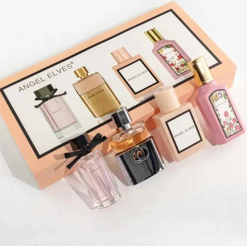 High Quality Perfume Women 120ml Perfumes Feminino Gift Box 4Pcs Set Parfum Femme Lasting Fragrance Floral Fruity Scent Spray