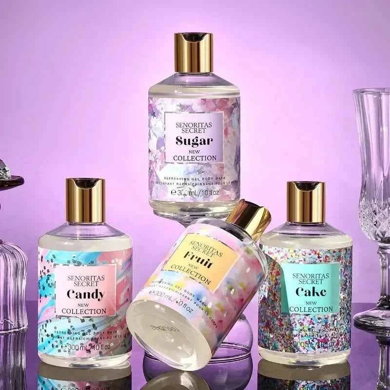 300ml Victoria Fragrance Shower Gel Lasting Fragrance Secret Language of Love Moisturizing&oil Controlling Deep Cleaning