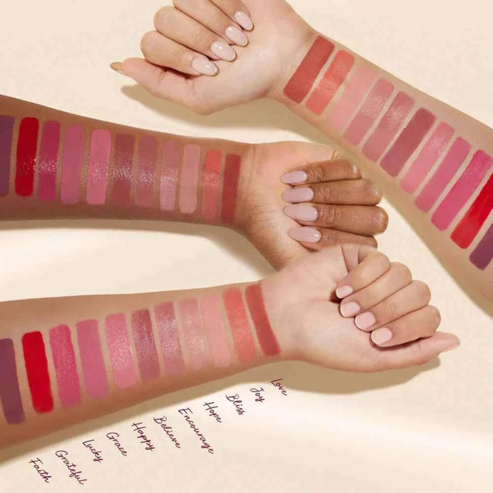 11 Color Matte Liquid Powder Blusher, Lip and Cheek Dual-Use Powder Blusher, Low Saturation, Natural Moisturizing Facial Makeup