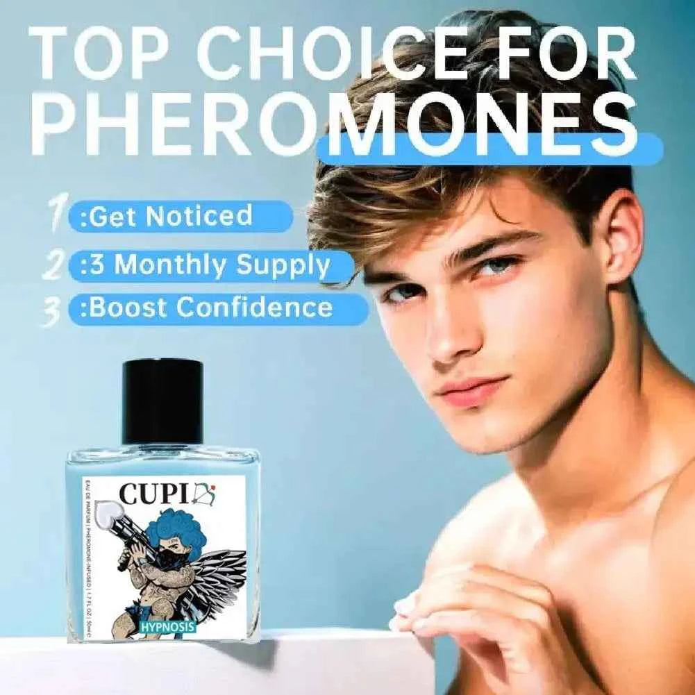 For Cupid Cologne Man Perfume Pheromone Cologne for Men Long Lasting Enhances Intimacy Hombre Perfume Attract Women 50ml