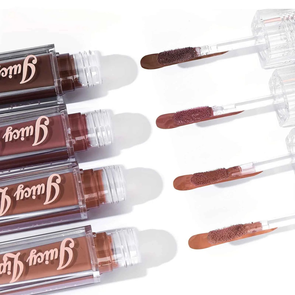 Hydrating Crystal Lip Oil - Plumping & Moisturizing Gloss with Tinted Shades for All Skin Types