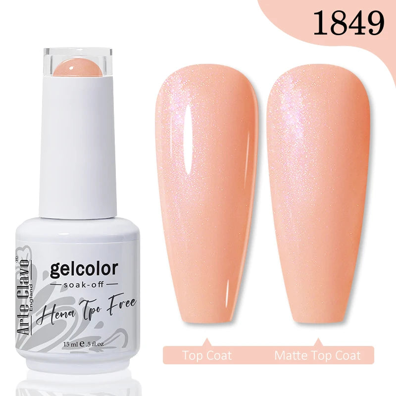 Arte Clavo Hema Free TPO Free UV Gel Nail Polish Semi-Permanent Nail Art Manicure Soak off Nail Varnish Nail Supplies - Beauty Collection Studio