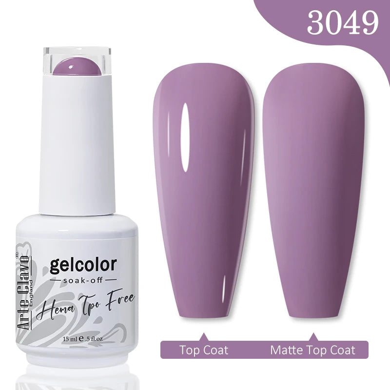 Arte Clavo Hema Free TPO Free UV Gel Nail Polish Semi-Permanent Nail Art Manicure Soak off Nail Varnish Nail Supplies - Beauty Collection Studio