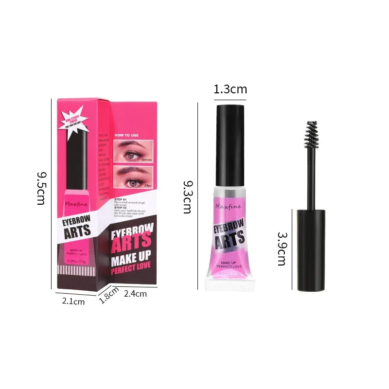 Eyebrow Gel Long-lasting Fixed Eyebrow Waterproof Quick-dry Hose Transparent Eyebrow Gel Makeup Eye Makeup - My Vixen Vault